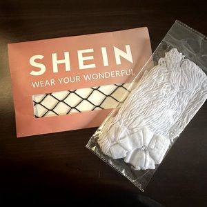 2 SET SHEIN FISHNETS - NWT